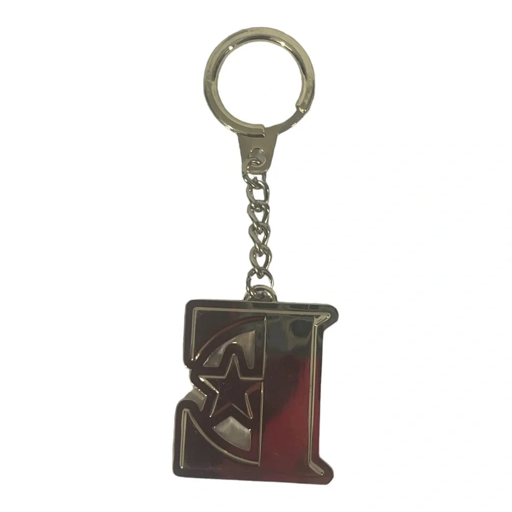 E‎ keychain gold D1-80